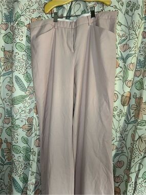 Vintage Wide-Leg Women’s Pants in Light Dusty Pink
